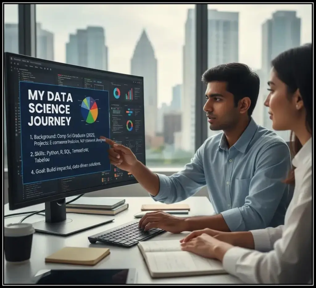 Data science fresher tell me about yourself answer with technical skills