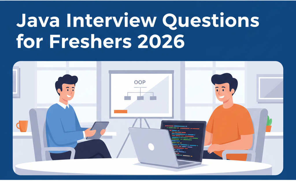 Java interview questions for freshers 2026 complete guide with examples