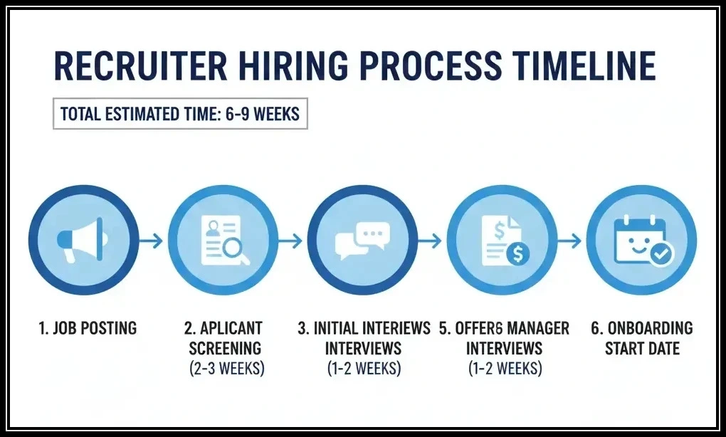  How to follow up after job application - recruiter timeline and application review process